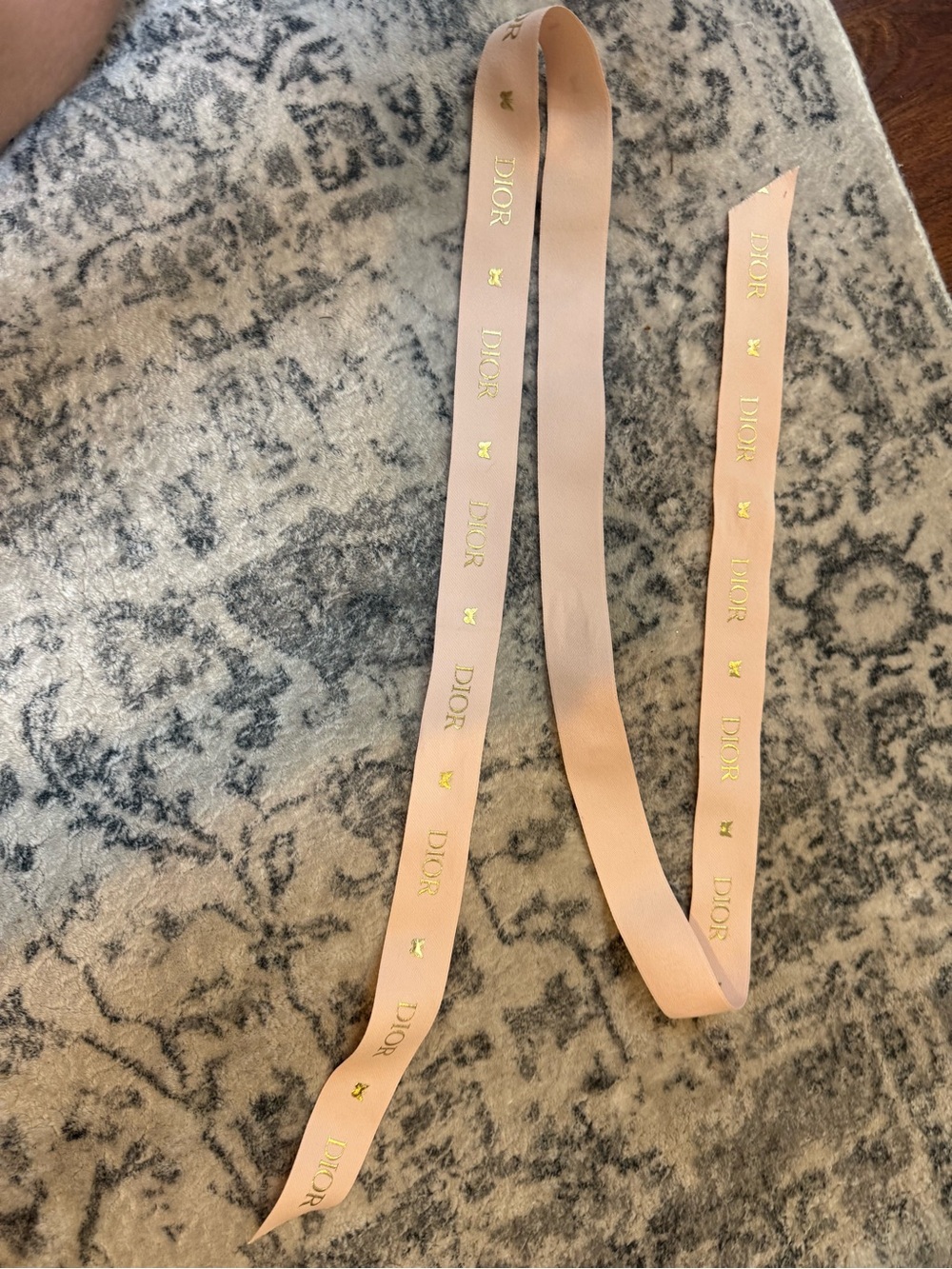 Limited edition, Dior ribbon 4.5 feet